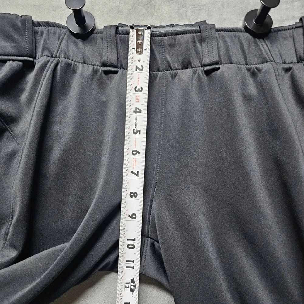 Easton‎ Mens XL Black Padded Baseball Sliding Pants Knicker Length Blue Logo